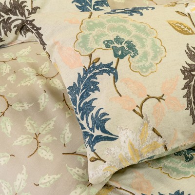 Σετ Σεντόνια Υπέρδιπλα Με λάστιχο Alessandro Blue 160X200+32 Melinen