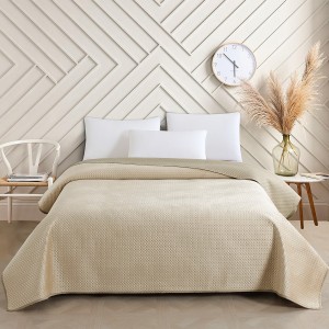 Κουβερλί King Size Omnia Greige 260Χ240 Melinen