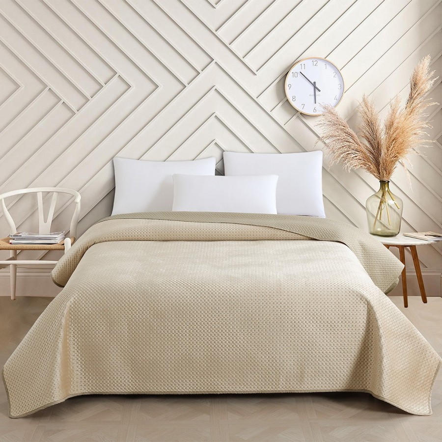 Κουβερλί King Size Omnia Greige 260Χ240 Melinen