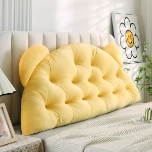 Μαξιλάρι Για Κεφαλάρι Κρεβατιού Bear Lemon 90Χ55 Melinen