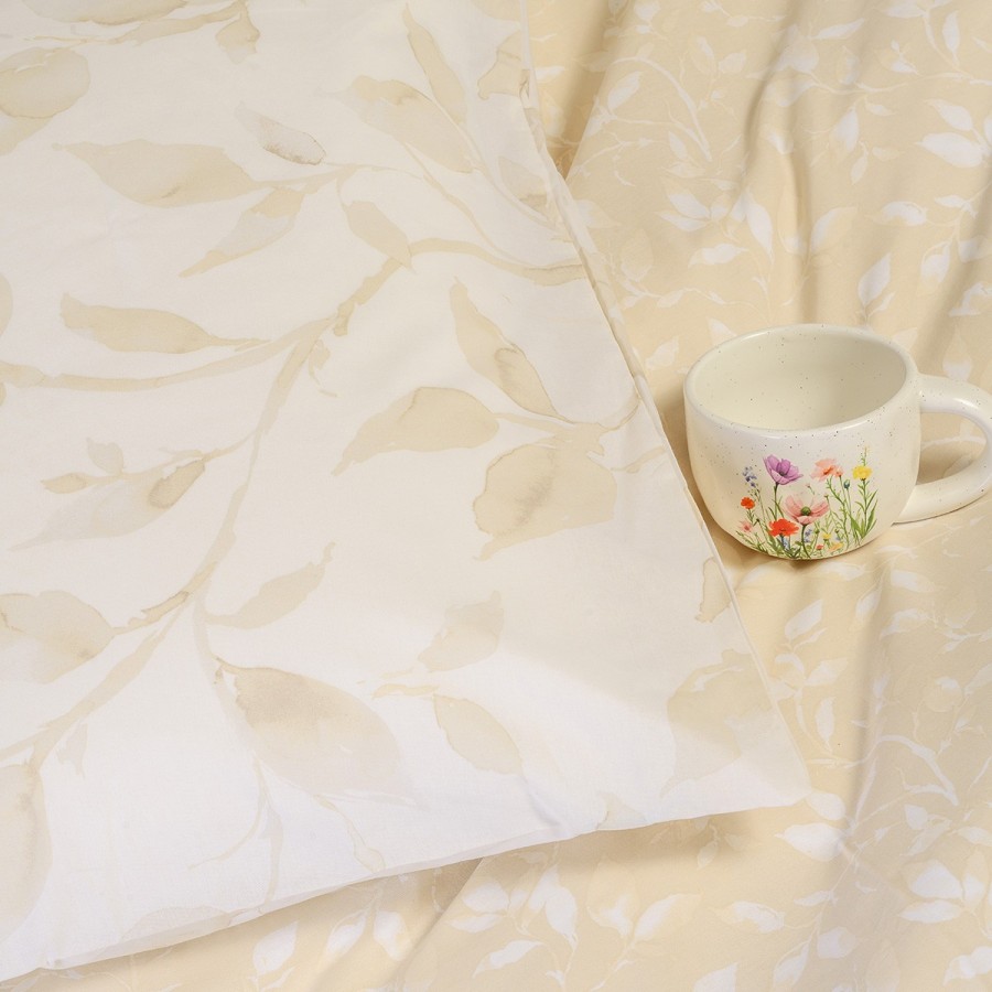 Παπλωματοθήκη Μονή Pearl Beige Ultra Line 165X245 Melinen Παπλωματοθήκη Μονή Pearl Beige Ultra Line 165X245 Melinen