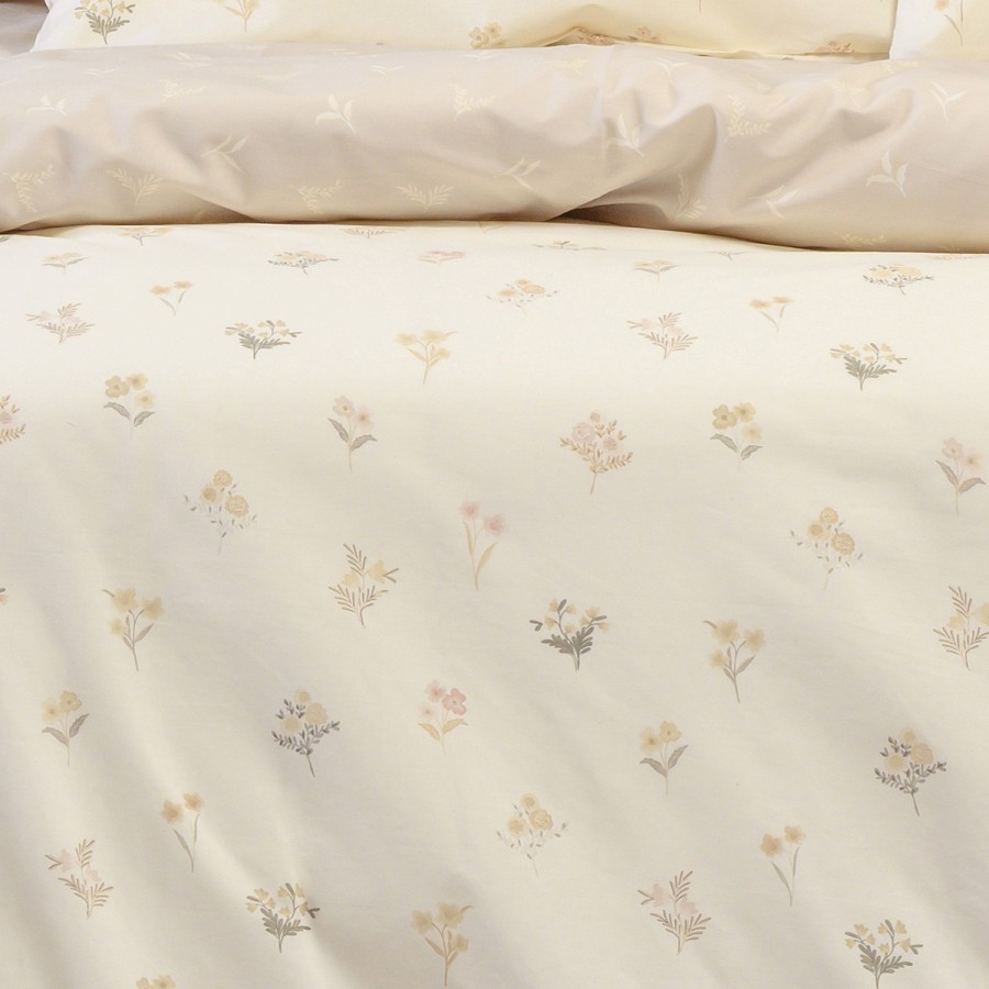 Παπλωματοθήκη Μονή Spring Beige Ultra Line 165X245 Melinen