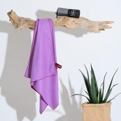 Πετσέτα Microfiber Gym Purple 50Χ90 Melinen