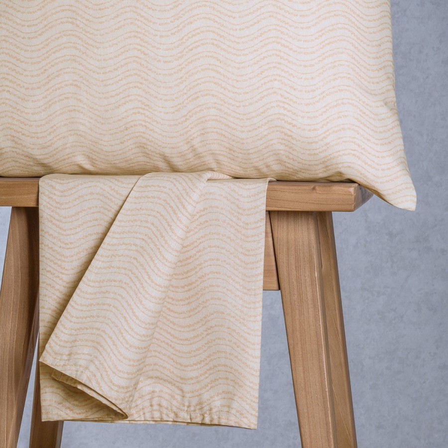 Σεντόνι Σετ 2 Τεμ. 100Χ200+32 Maverick Beige Ultra Line Mini Melinen