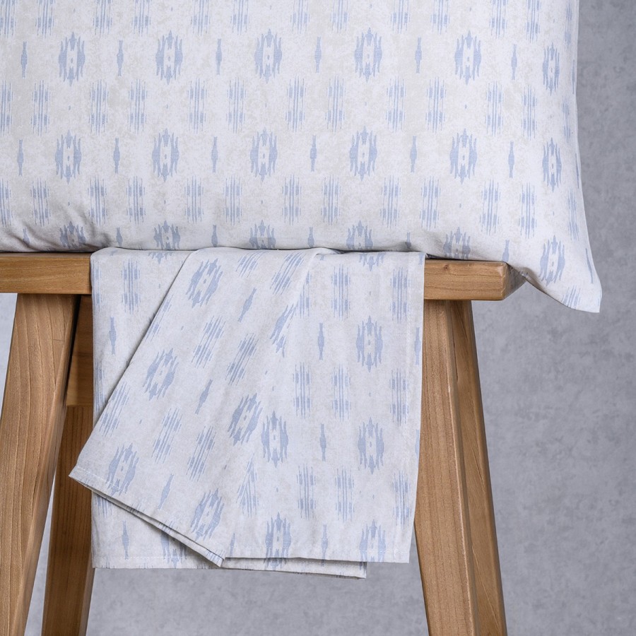 Σεντόνι Σετ 2 Τεμ. 100Χ200+32 River Light Grey Casual Line Mini Melinen