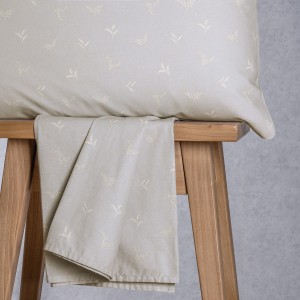 Σεντόνι Σετ 2 Τεμ. 120Χ200+32 Spring Light Grey Ultra Line Mini Melinen