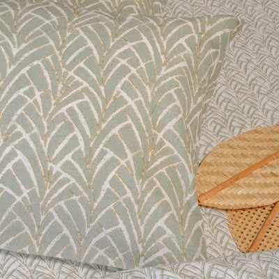 Σετ Μαξιλαροθήκες Πανωσέντονου Coral Aqua Ultra Line 50X70 Melinen