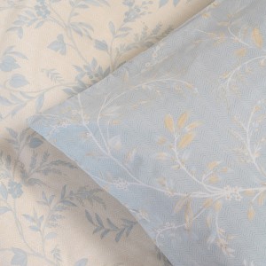 Σετ Μαξιλαροθήκες Πανωσέντονου Sienna Blue Casual Line 50X70 Melinen