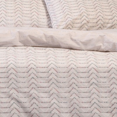 Σετ Σεντόνια Διπλά Paris Grey Ultra Line 205X270 Melinen