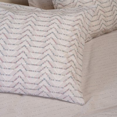 Σετ Σεντόνια King Size Με λάστιχο Paris Grey Ultra Line 180Χ200+32 Melinen