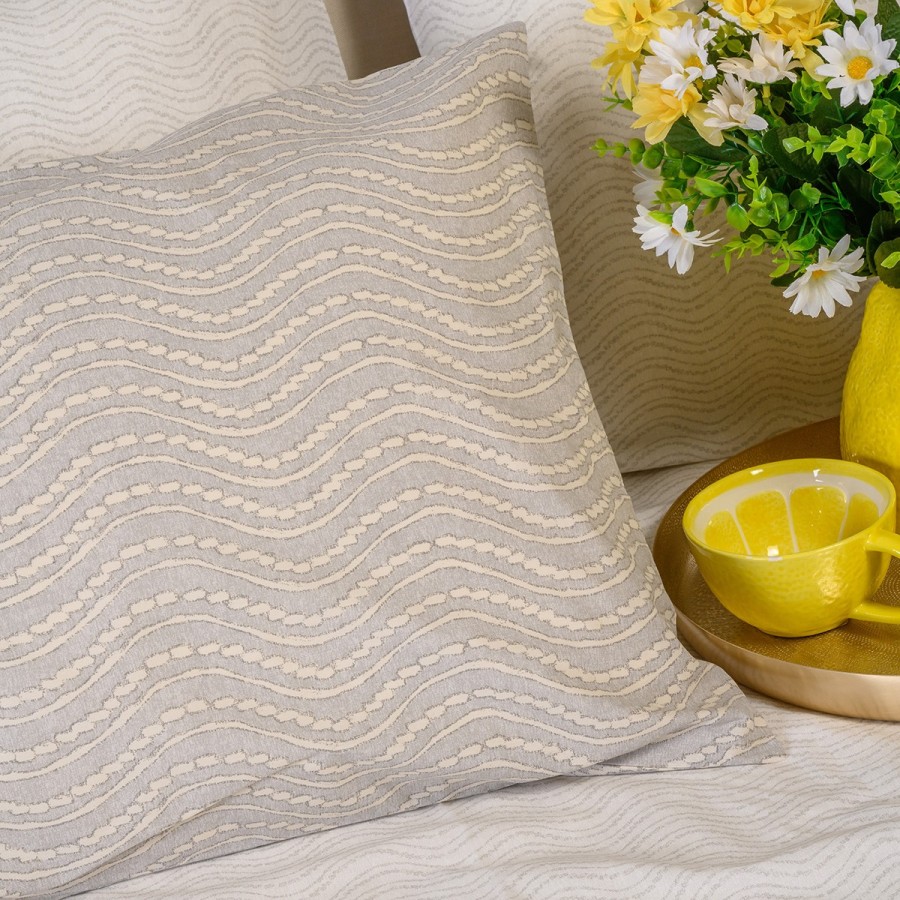 Σετ Σεντόνια King Size Maverick Light Grey Ultra Line 260X270 Melinen