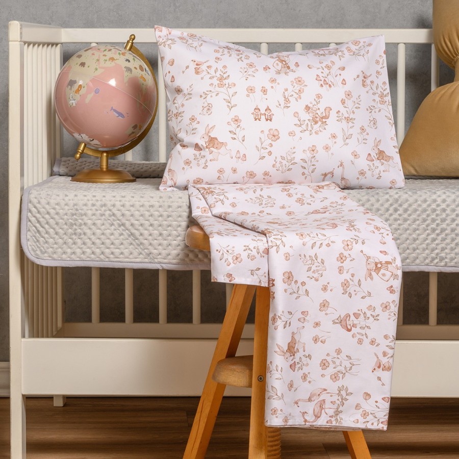 Σετ Σεντόνια Κούνιας Με λάστιχο Alice Prime Line Baby 70Χ140+17 Melinen