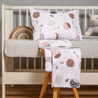 Σετ Σεντόνια Κούνιας Universe Prime Line Baby 120X170 Melinen