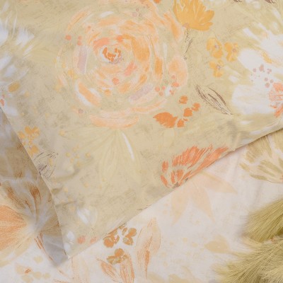 Σετ Σεντόνια Μονά Με λάστιχο Anabelle Beige Casual Line 100Χ200+32 Melinen