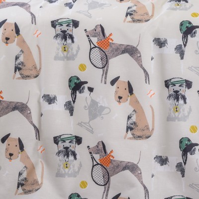 Σετ Σεντόνια Μονά Με λάστιχο Doggy Kids Line 100X200+32 Melinen Σετ Σεντόνια Μονά Με λάστιχο Doggy Kids Line 100X200+32 Melinen