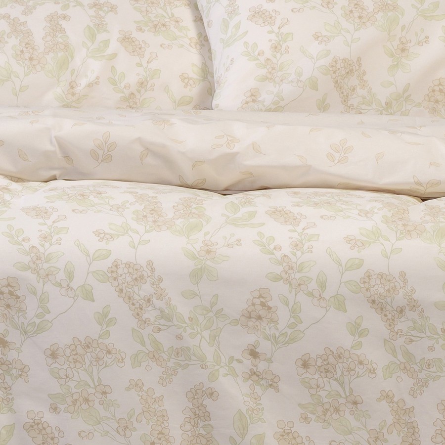 Σετ Σεντόνια Μονά Rea Beige Casual Line 170X270 Melinen