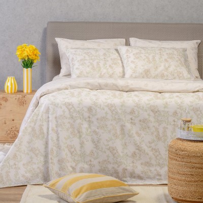 Σετ Σεντόνια Μονά Rea Beige Casual Line 170X270 Melinen