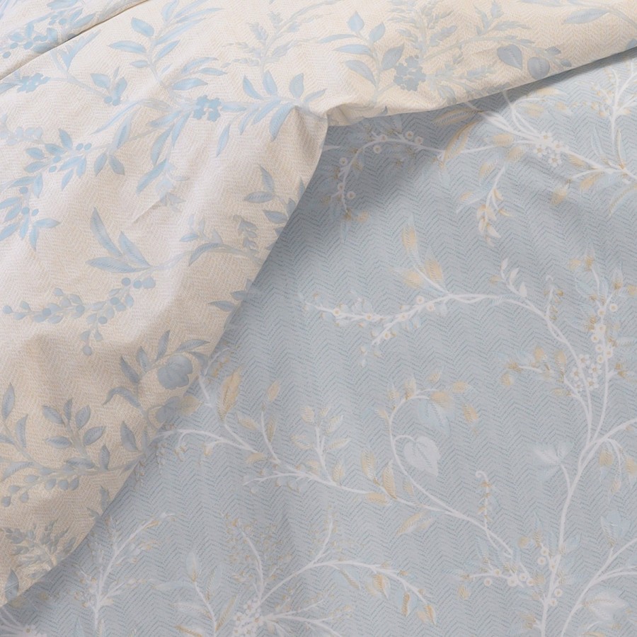 Σετ Σεντόνια Μονά Sienna Blue Casual Line 170X270 Melinen