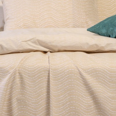 Σετ Σεντόνια Υπέρδιπλα Με λάστιχο Maverick Beige Ultra Line 160Χ200+32 Melinen