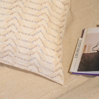 Σετ Σεντόνια Υπέρδιπλα Με λάστιχο Paris Ochre Ultra Line 160Χ200+32 Melinen