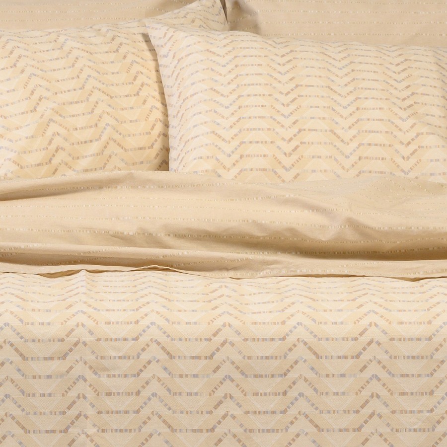 Σετ Σεντόνια Υπέρδιπλα Paris Ochre Ultra Line 235X270 Melinen