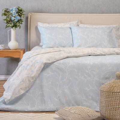 Σετ Σεντόνια Υπέρδιπλα Sienna Blue Casual Line 235X270 Melinen Σετ Σεντόνια Υπέρδιπλα Sienna Blue Casual Line 235X270 Melinen