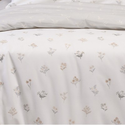 Σετ Σεντόνια Υπέρδιπλα Spring Light Grey Ultra Line 235X270 Melinen