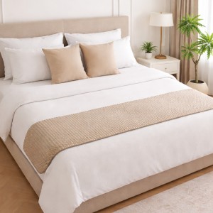 Τραβέρσα Κρεβατιού Omnia Greige 55Χ250 Melinen