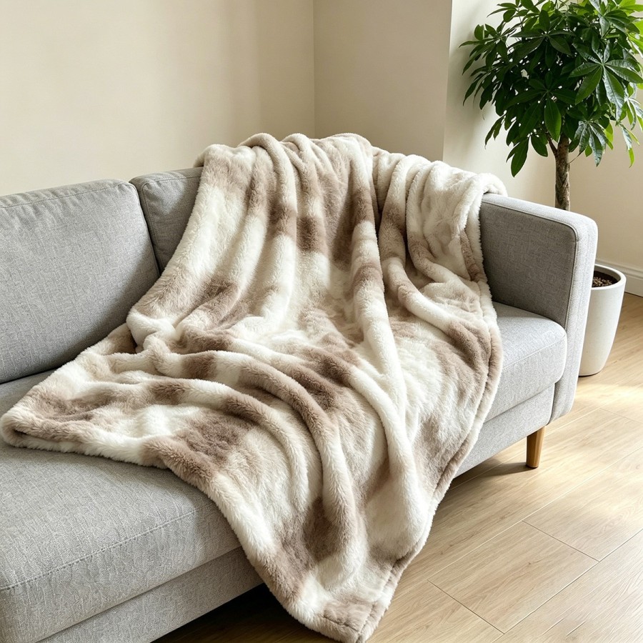 ΓΟΥΝΙΝΗ ΚΟΥΒΕΡΤΑ ΚΑΝΑΠΕ ONYX MOCCA (100X150) ΓΟΥΝΙΝΗ ΚΟΥΒΕΡΤΑ ΚΑΝΑΠΕ ONYX MOCCA (100X150)
