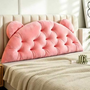 ΜΑΞΙΛΑΡΙ ΓΙΑ ΚΕΦΑΛΑΡΙ ΚΡΕΒΑΤΙΟΥ BEAR PINK (90Χ55)