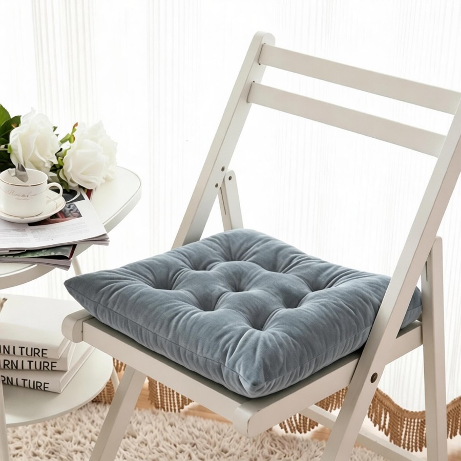 ΜΑΞΙΛΑΡΙ ΚΑΡΕΚΛΑΣ VELVET SILVER (40X40) ΜΑΞΙΛΑΡΙ ΚΑΡΕΚΛΑΣ VELVET SILVER (40X40)