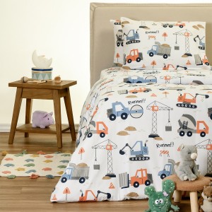 ΣΕΤ ΣΕΝΤΟΝΙΑ ΦΑΝΕΛΕΝΙΑ ΜΟΝΑ BOB WHITE (170X270) WINTER LINE KIDS