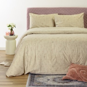 ΣΕΤ ΣΕΝΤΟΝΙΑ ΦΑΝΕΛΕΝΙΑ ΥΠΕΡΔΙΠΛΑ BIANCA BEIGE (235X270)