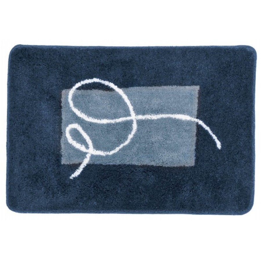 Carcassonne 60x90 blue Χαλάκι μπάνιου Sealskin