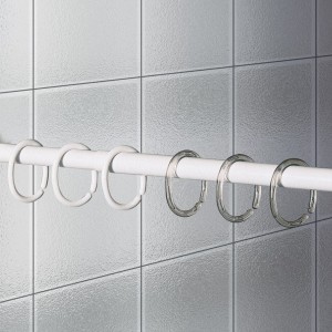 Clips 12 pcs white κρίκοι κουρτίνας μπάνιου Joybath Clips 12 pcs white κρίκοι κουρτίνας μπάνιου Joybath