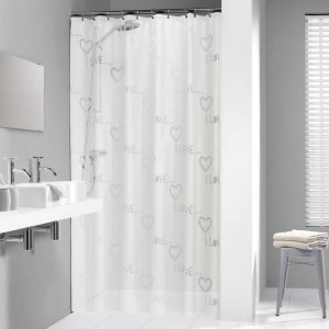 Condens 180x200 white κουρτίνα μπάνιου πλαστική Sealskin
