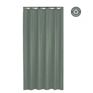 Cosima 180x200 green κουρτίνα μπάνιου πλαστική Sealskin