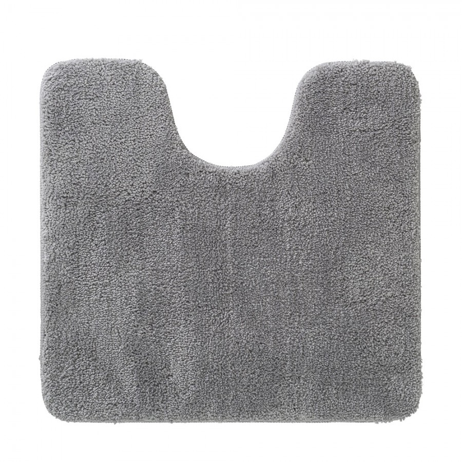 Cosima Πατάκι Λεκάνης 57x60cm Grey Sealskin