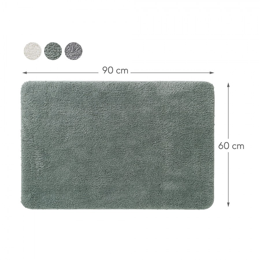 Cosima Πατάκι Μπάνιου 60x90cm Green Sealskin