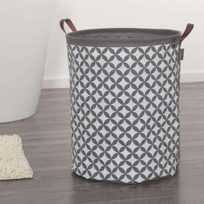 Diamonds 50x40 grey καλάθι απλύτων Sealskin