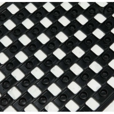 Doby 38x75 black αντιολισθητικό ταπέτο μπανιέρας Sealskin