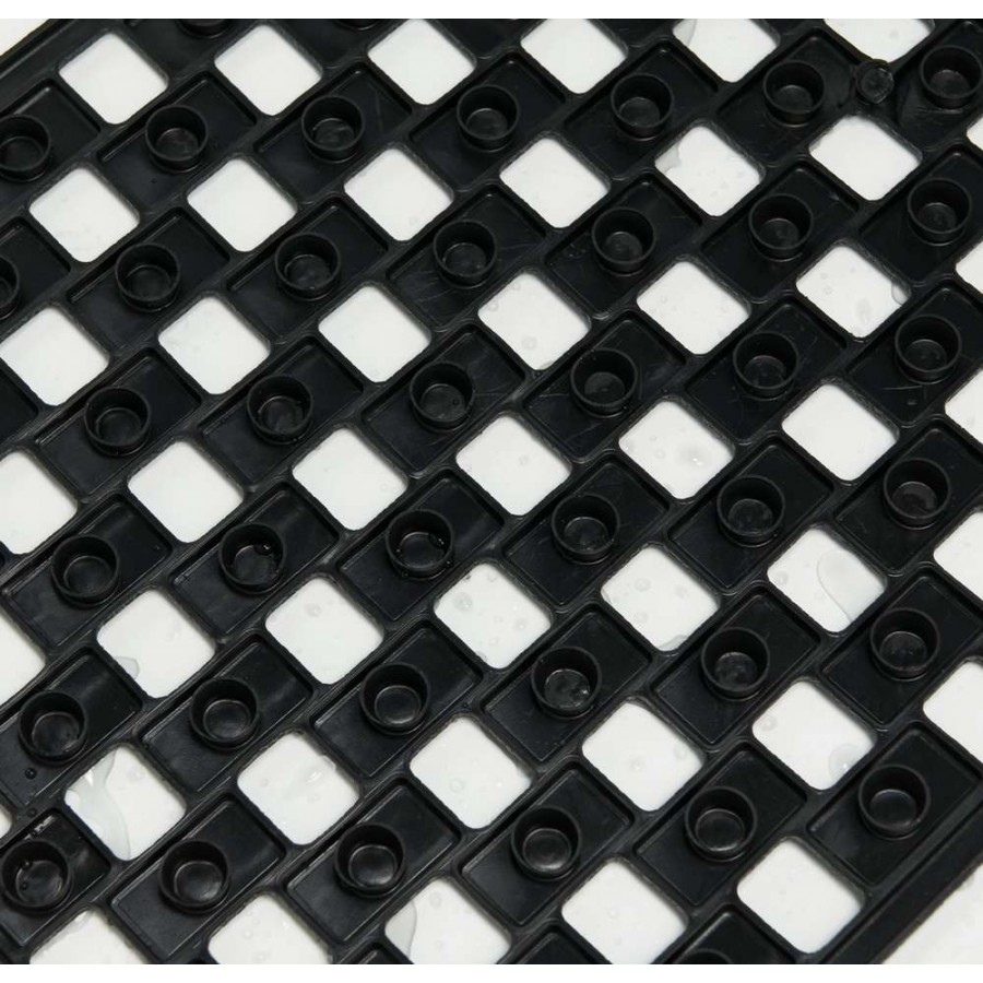 Doby 38x75 black αντιολισθητικό ταπέτο μπανιέρας Sealskin