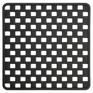 Doby 50x50 black αντιολισθητικό ταπέτο ντουζιέρας Sealskin