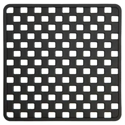 Doby 50x50 black αντιολισθητικό ταπέτο ντουζιέρας Sealskin