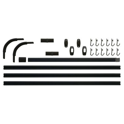 Easy roll black βραχίονας μπάνιου γωνιακός Sealskin