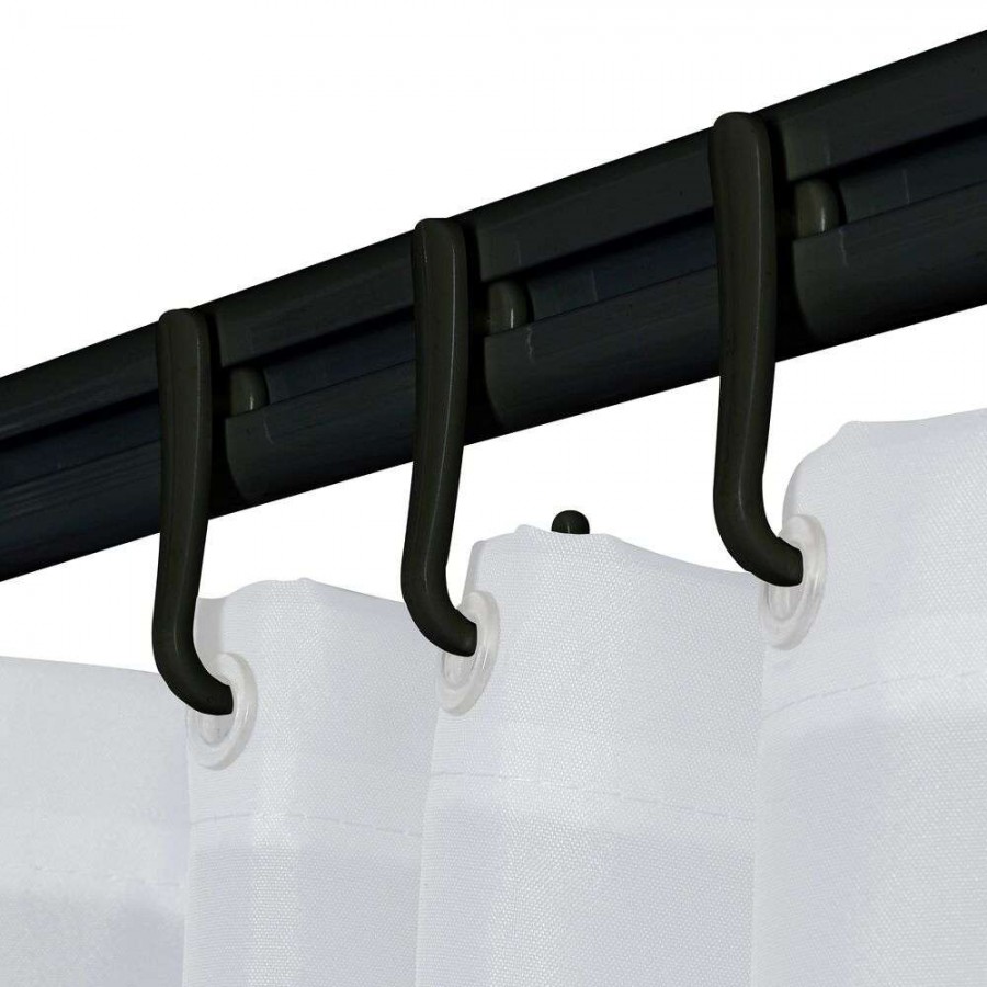 Easy roll black βραχίονας μπάνιου γωνιακός Sealskin