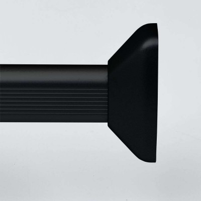 Easy roll black βραχίονας μπάνιου γωνιακός Sealskin
