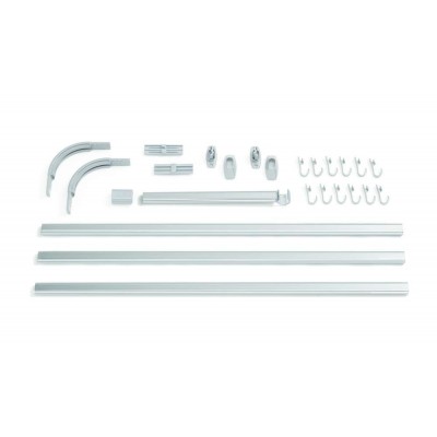 Easy roll mat aluminum βραχίονας μπάνιου γωνιακός Sealskin