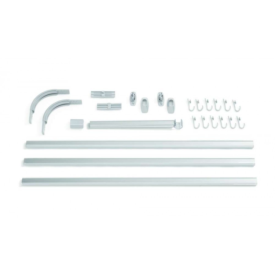 Easy roll mat aluminum βραχίονας μπάνιου γωνιακός Sealskin