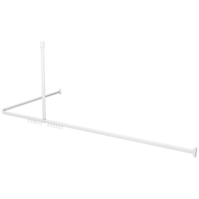 Easy roll white βραχίονας μπάνιου γωνιακός Sealskin
